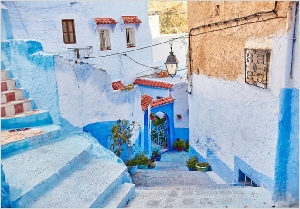 private 3 days Casablanca tour to Chefchaouen and Fes,Morocco private tour