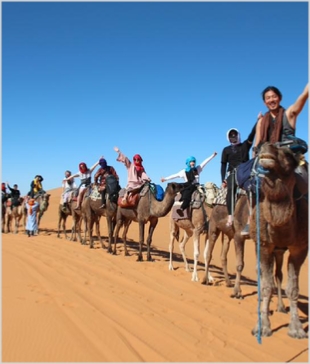 Circuit 5 jours départ du Côte atlantique,Circuit 5 jours de Agadir les dunes de Merzouga